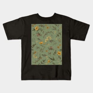 Nature walk - green Kids T-Shirt